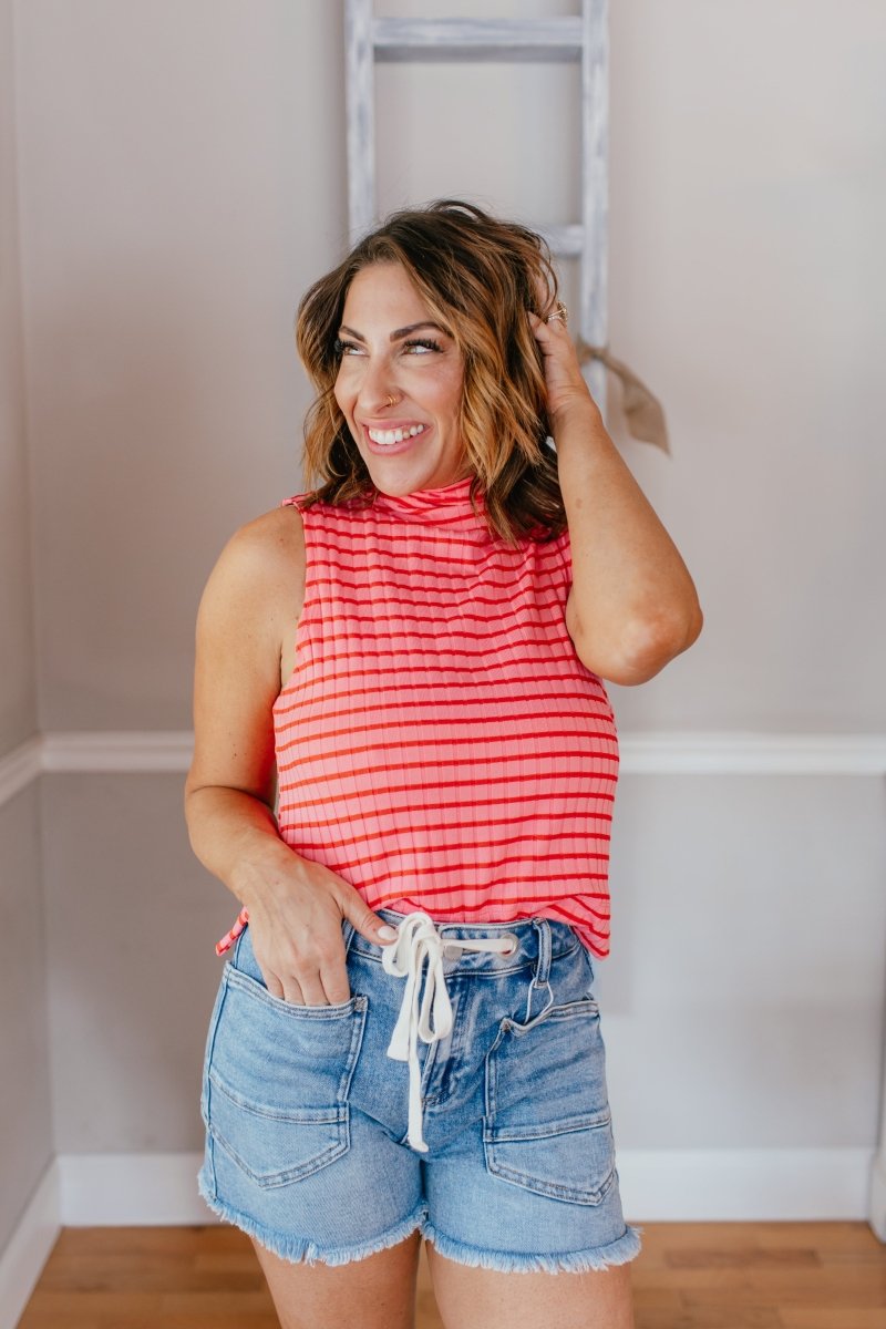 With A Twist Top - Macoma Boutique110 Tanks