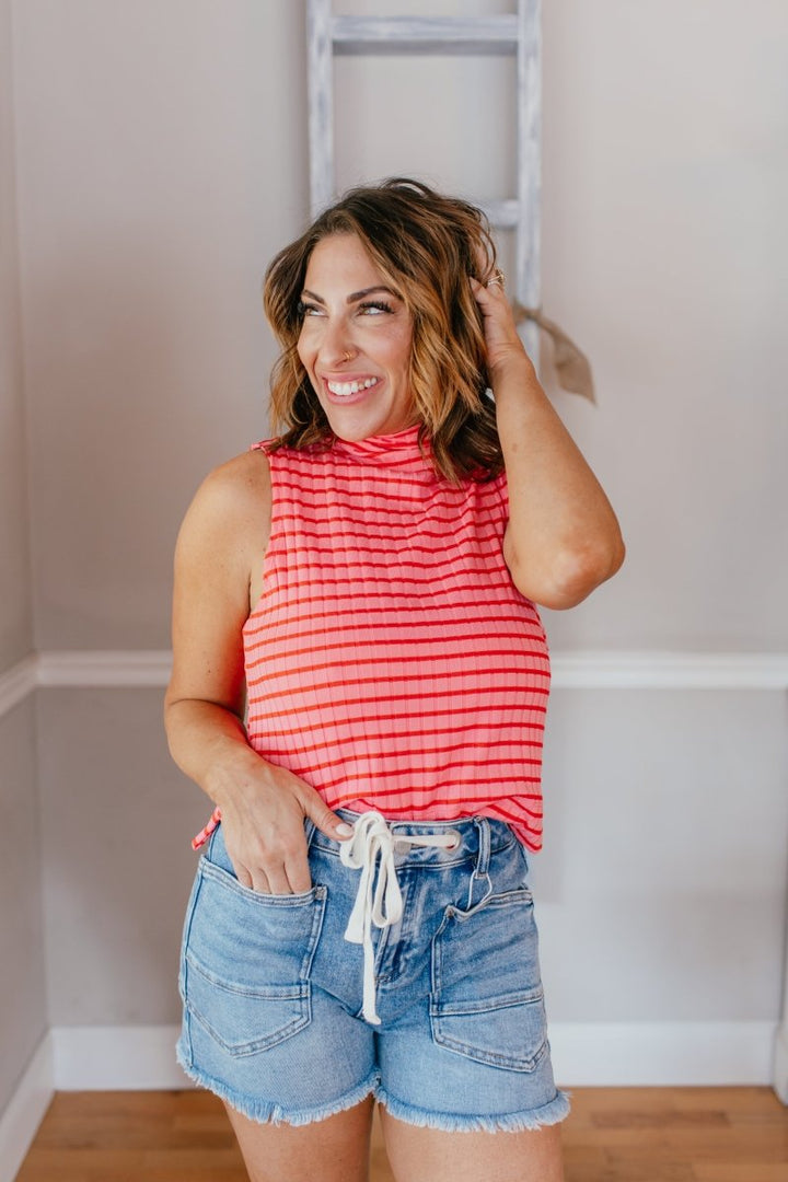 With A Twist Top - Macoma Boutique110 Tanks