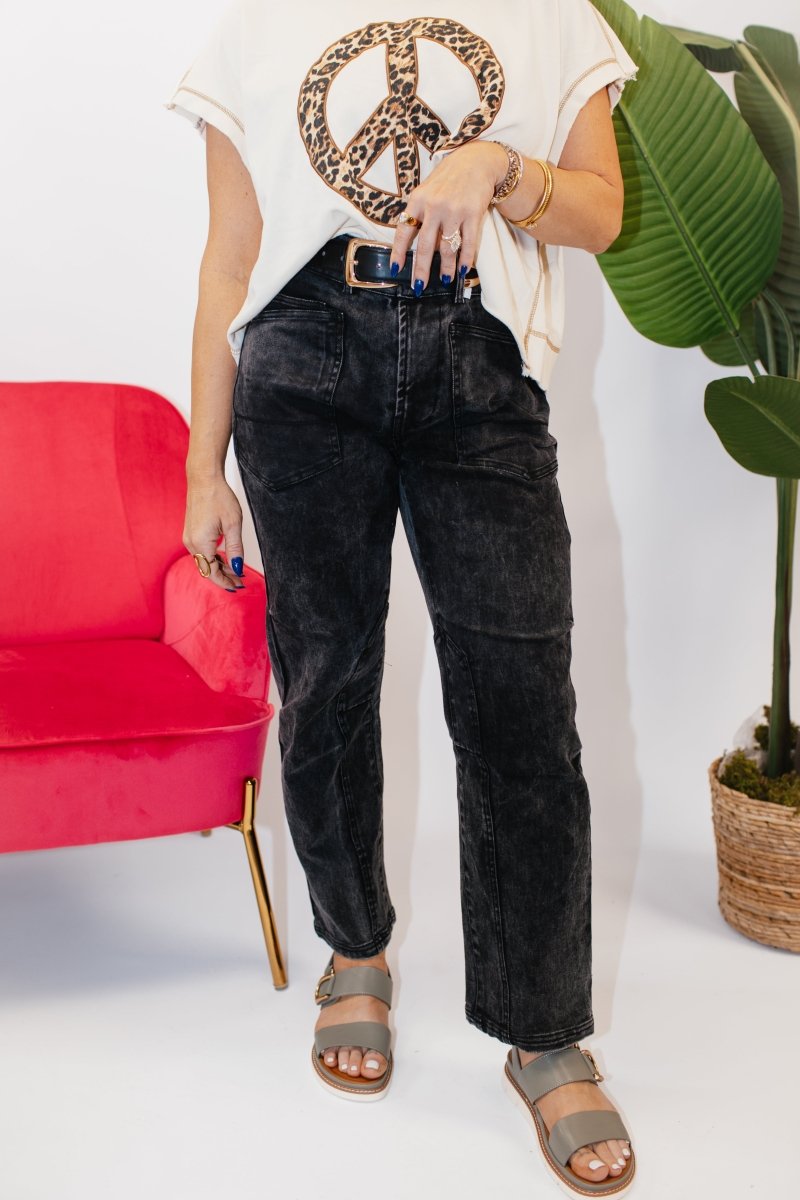 Work It Out Jeans - Macoma Boutique210 Other Bottoms