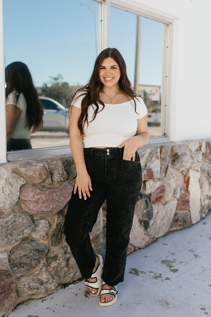 Work It Out Jeans - Macoma Boutique210 Other Bottoms