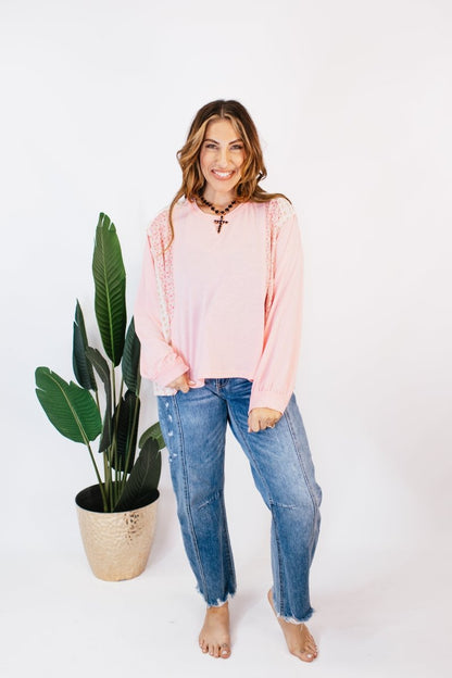 Working On Me Top - FINAL SALE - Macoma Boutique120 Long Sleeve