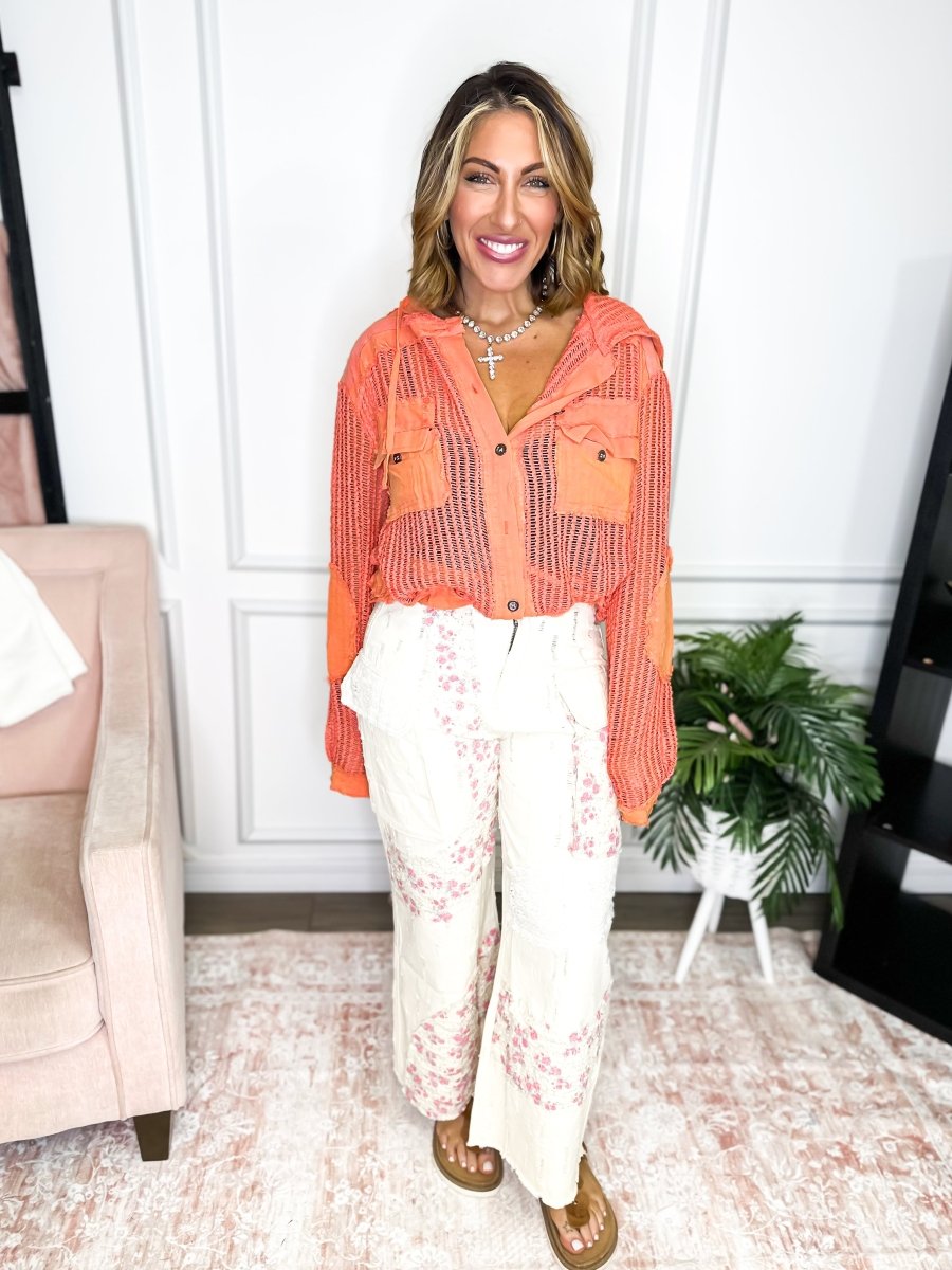 Woven Waves Pants - FINAL SALE - Macoma Boutique210 Other Bottoms