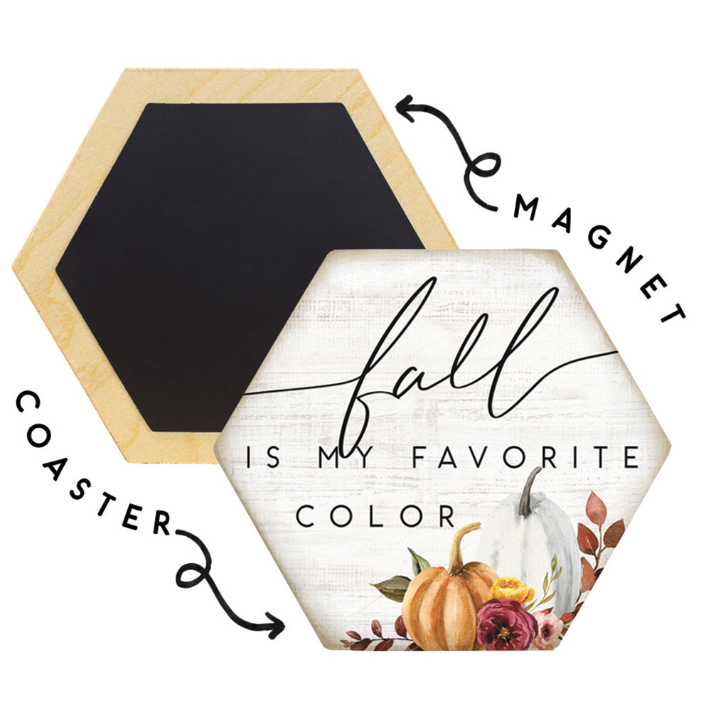 Fall Color Magnetic Coaster