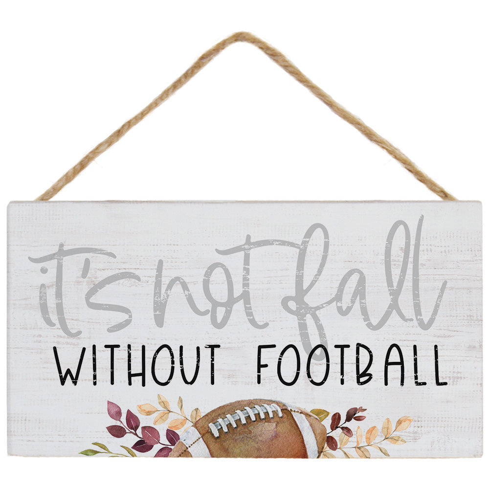 Not Fall without Football Petite Hanging Accent