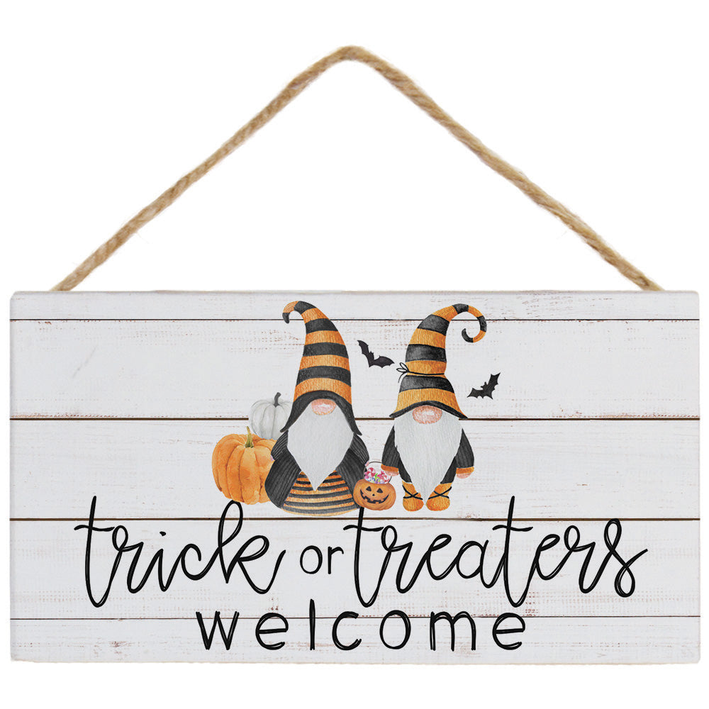 Trick or Treaters Gnomes - Petite Hanging Accent
