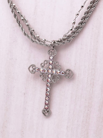 Ashley Cross Necklace - FINAL SALE - Macoma Boutique310 Accessories/Jewelry
