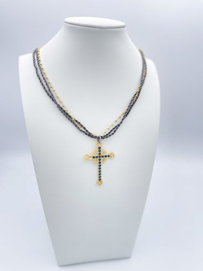 Ashley Cross Necklace - FINAL SALE - Macoma Boutique310 Accessories/Jewelry