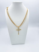 Ashley Cross Necklace - FINAL SALE - Macoma Boutique310 Accessories/Jewelry