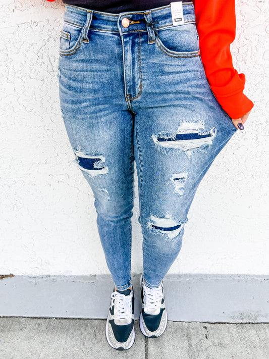 Judy Blue In The Navy Jeans - Reg/Curvy