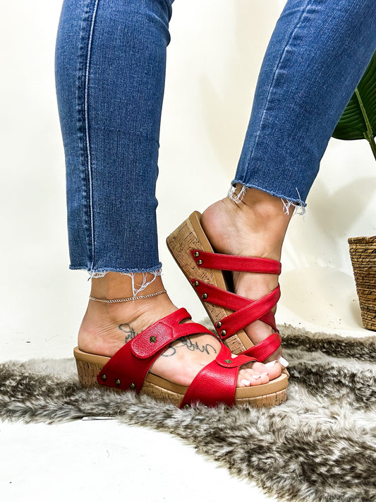 Corky's Red Hannah Sandals