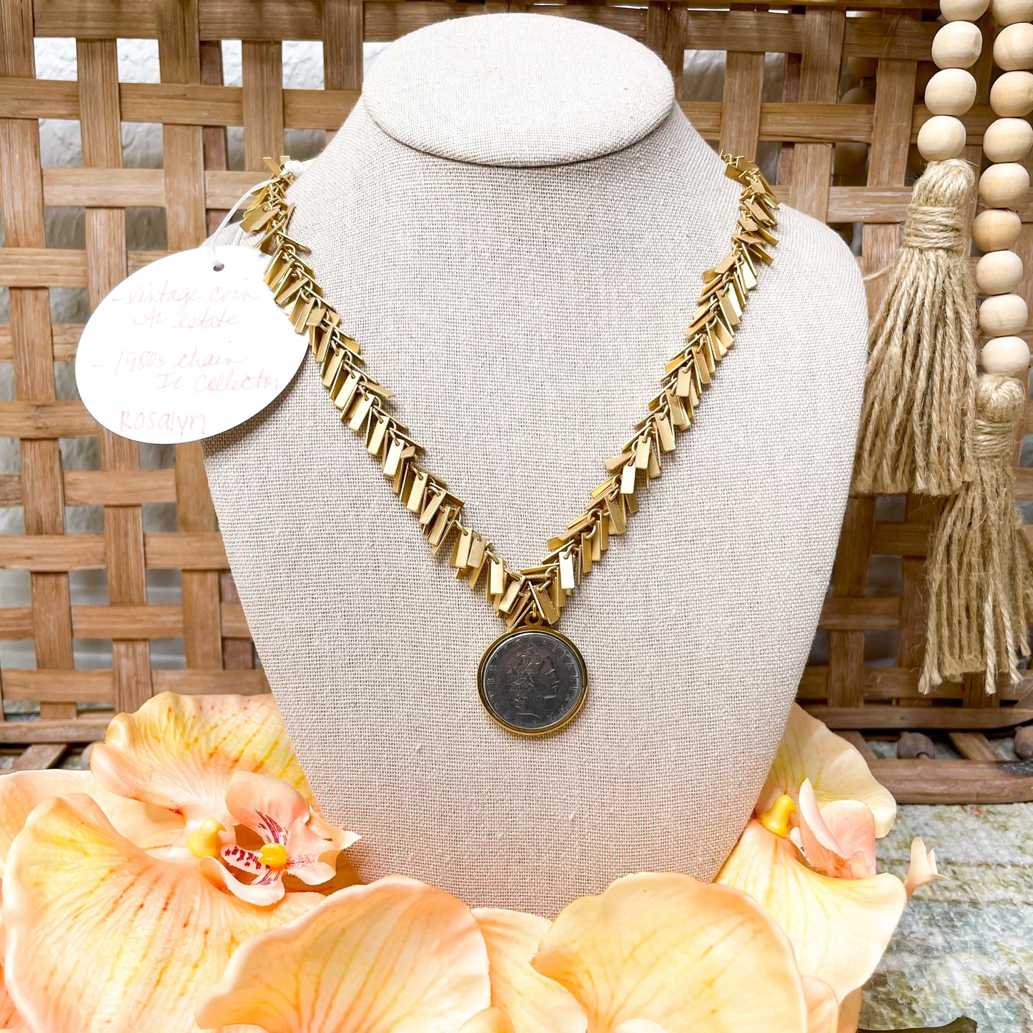 Rosalyn Coin Necklace
