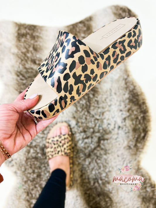 Popsicle Leopard Sandal