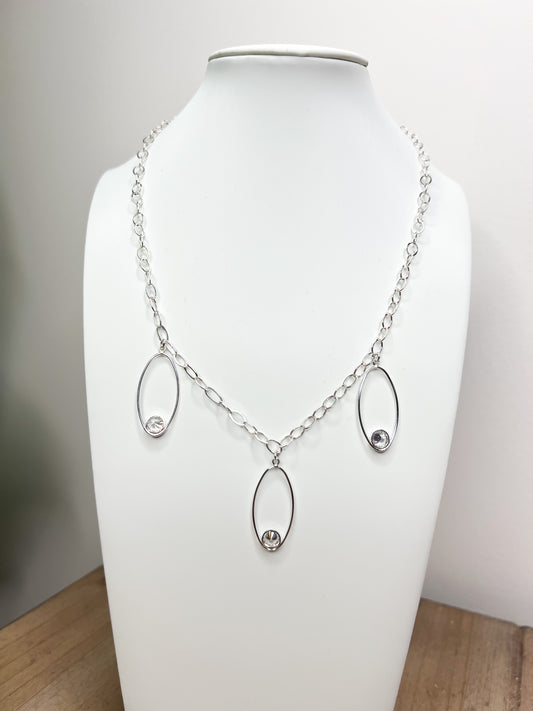 Sterling Silver Custom Bib Necklace