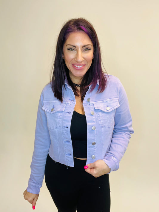 Judy Blue The Color Purple Denim Jacket
