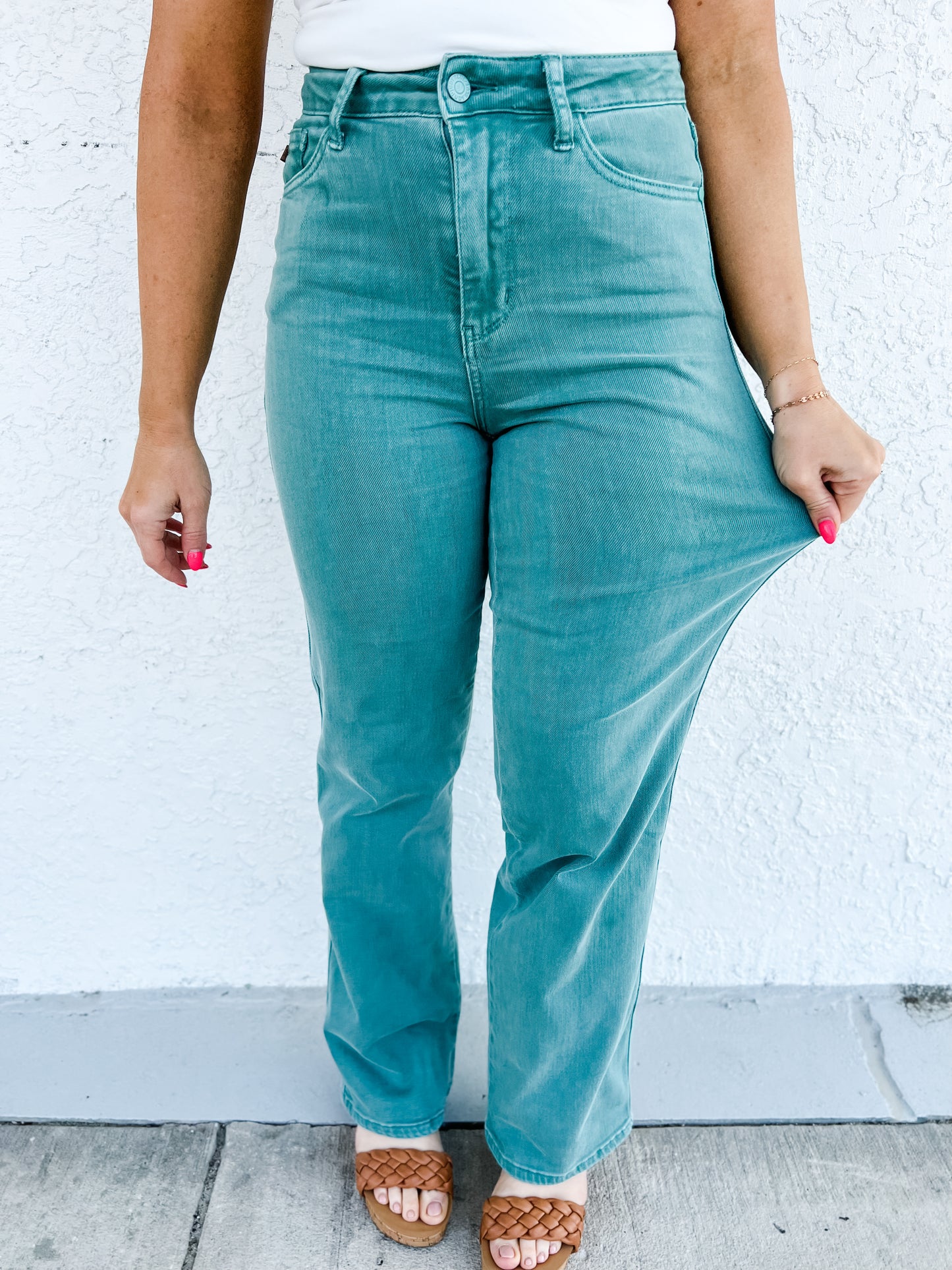 Judy Blue Sea Glass Summer Jeans- FINAL SALE
