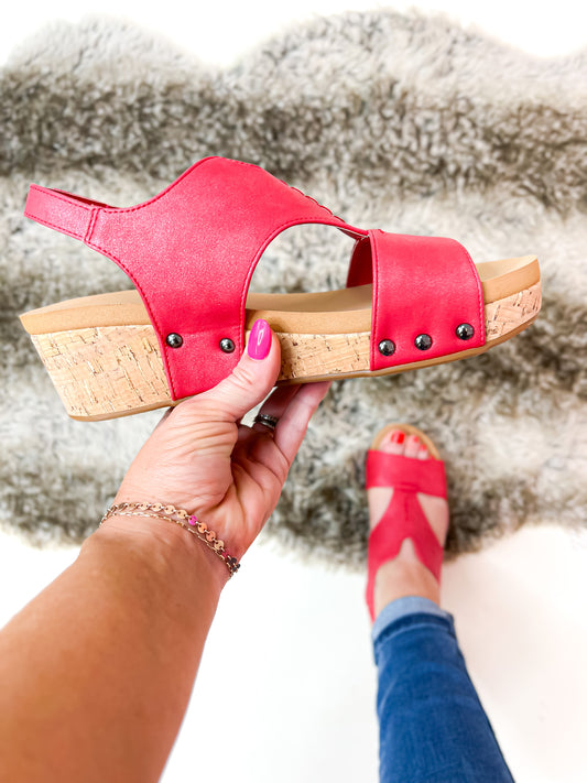 Corky's Red Marisa Sandals