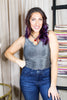 Special Edition Sparkle Crop Brami Black