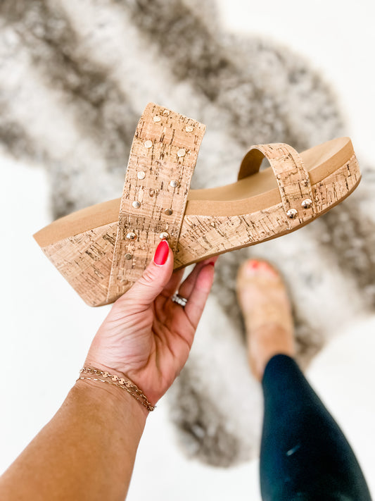 Corky's Cork Happiness Sandals