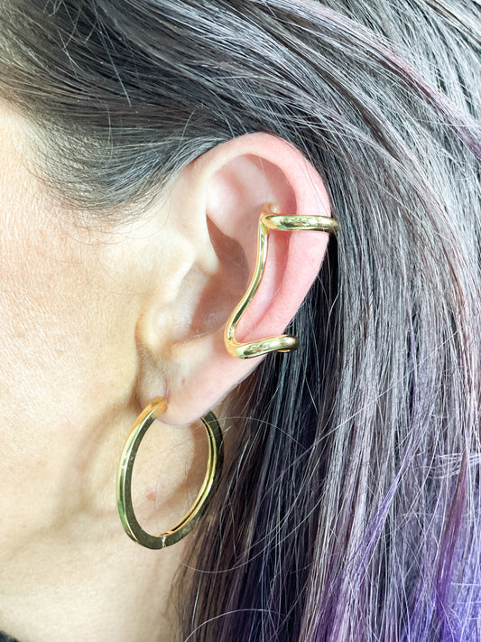 Gold Hadid Ear Cuff- FINAL SALE