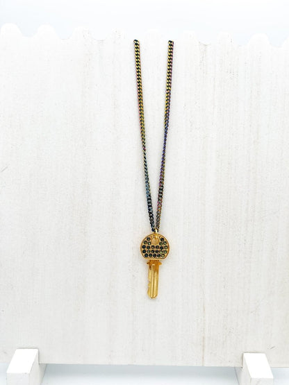 Mystic Rachel Key Necklace - FINAL SALE - Macoma Boutique310 Accessories/Jewelry