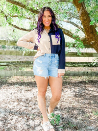 Tunique noire et pierre Phierce Fashions - Reg/Curvy - VENTE FINALE