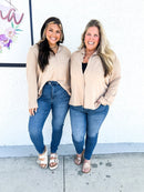 Phierce Fashions Button Down Tunic Top - FINAL SALE - Macoma Boutique120 Long Sleeve