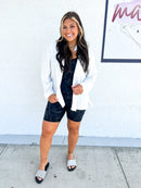 Phierce Fashions Button Down Tunic Top - FINAL SALE - Macoma Boutique120 Long Sleeve