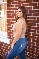 Phierce Fashions Cropped Spaghetti Strap Brami Tank - FINAL SALE - Macoma Boutique410 Brami Tanks