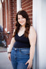 Phierce Fashions Cropped Spaghetti Strap Brami Tank - FINAL SALE - Macoma Boutique410 Brami Tanks