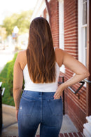 Phierce Fashions Cropped Spaghetti Strap Brami Tank - FINAL SALE - Macoma Boutique410 Brami Tanks