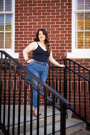 Phierce Fashions Cropped Spaghetti Strap Brami Tank - FINAL SALE - Macoma Boutique410 Brami Tanks