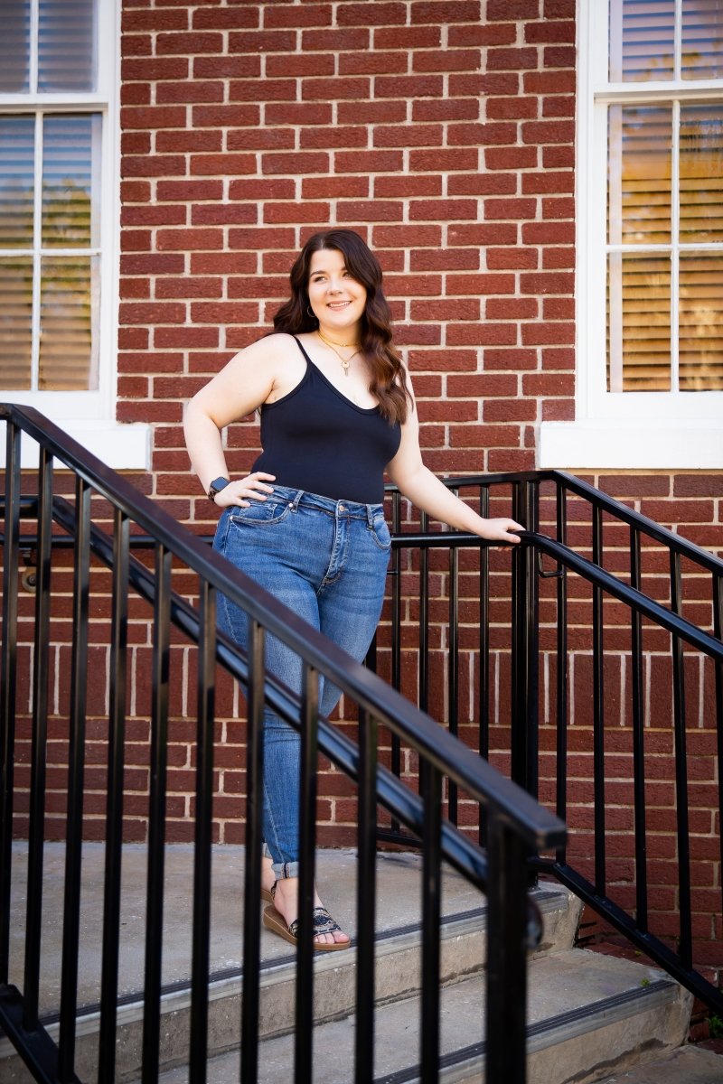 Phierce Fashions Cropped Spaghetti Strap Brami Tank - FINAL SALE - Macoma Boutique410 Brami Tanks