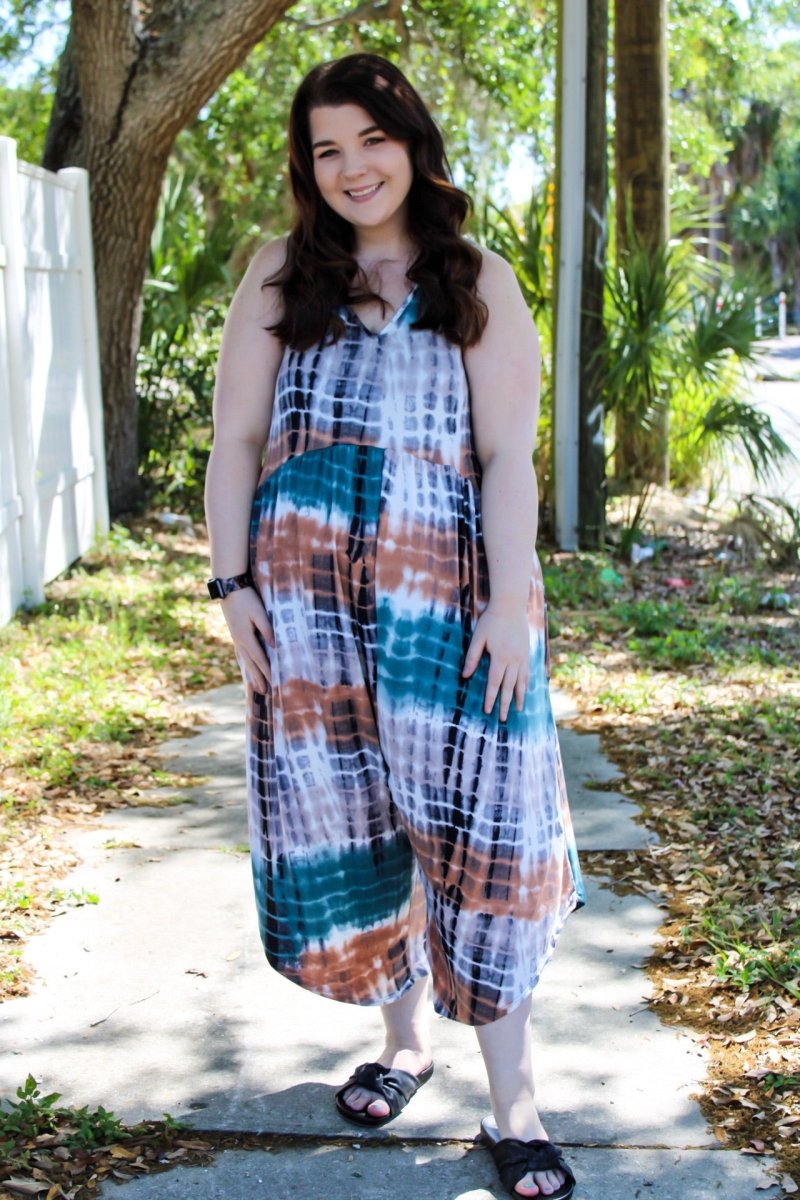 Phierce Fashions Jumpsuit - Summer Colors - FINAL SALE - Macoma Boutique260 Jumpsuits/Rompers/ Overalls