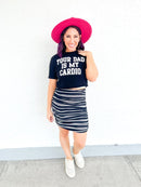 Phierce Fashions Shirred Skirt with Shorts - FINAL SALE - Macoma Boutique200 Skirts