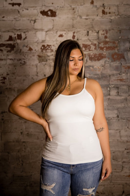 Phierce Fashions Spaghetti Strap Brami Tank - FINAL SALE - Macoma Boutique410 Brami Tanks