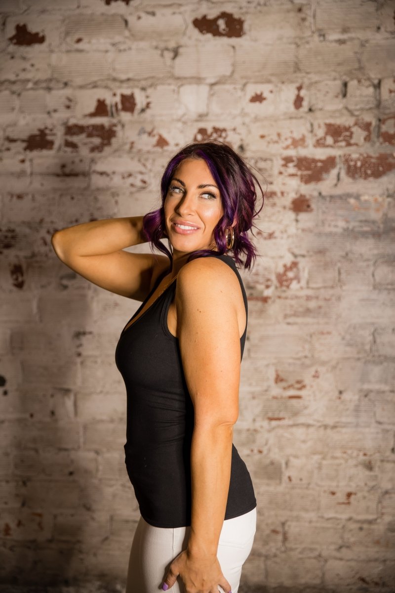 Phierce Fashions VNeck Brami Tank - FINAL SALE - Macoma Boutique410 Brami Tanks