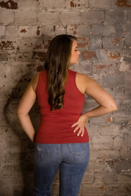 Phierce Fashions VNeck Brami Tank - FINAL SALE - Macoma Boutique410 Brami Tanks