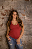 Phierce Fashions VNeck Brami Tank - FINAL SALE - Macoma Boutique410 Brami Tanks