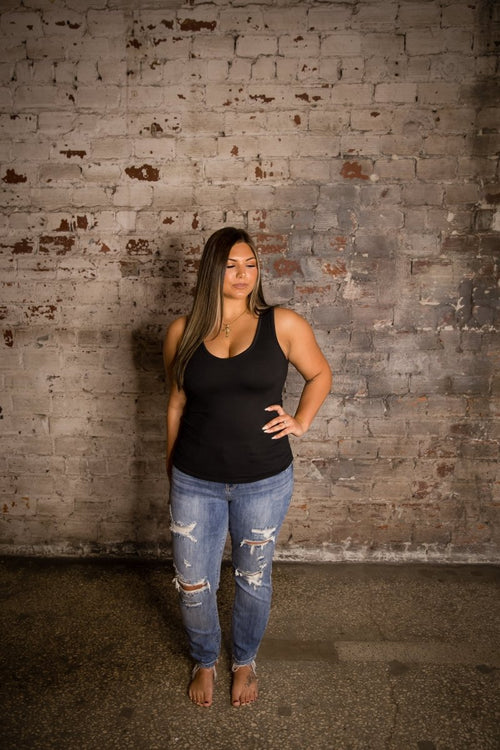 Phierce Fashions VNeck Brami Tank - FINAL SALE - Macoma Boutique410 Brami Tanks